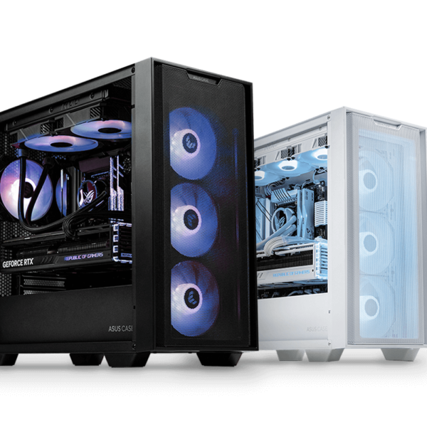 Asus A21 Mid-Tower microATX Case - White | Black