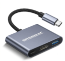 Type C 3.1 to HDMI OTG USB 3.0 Adapter