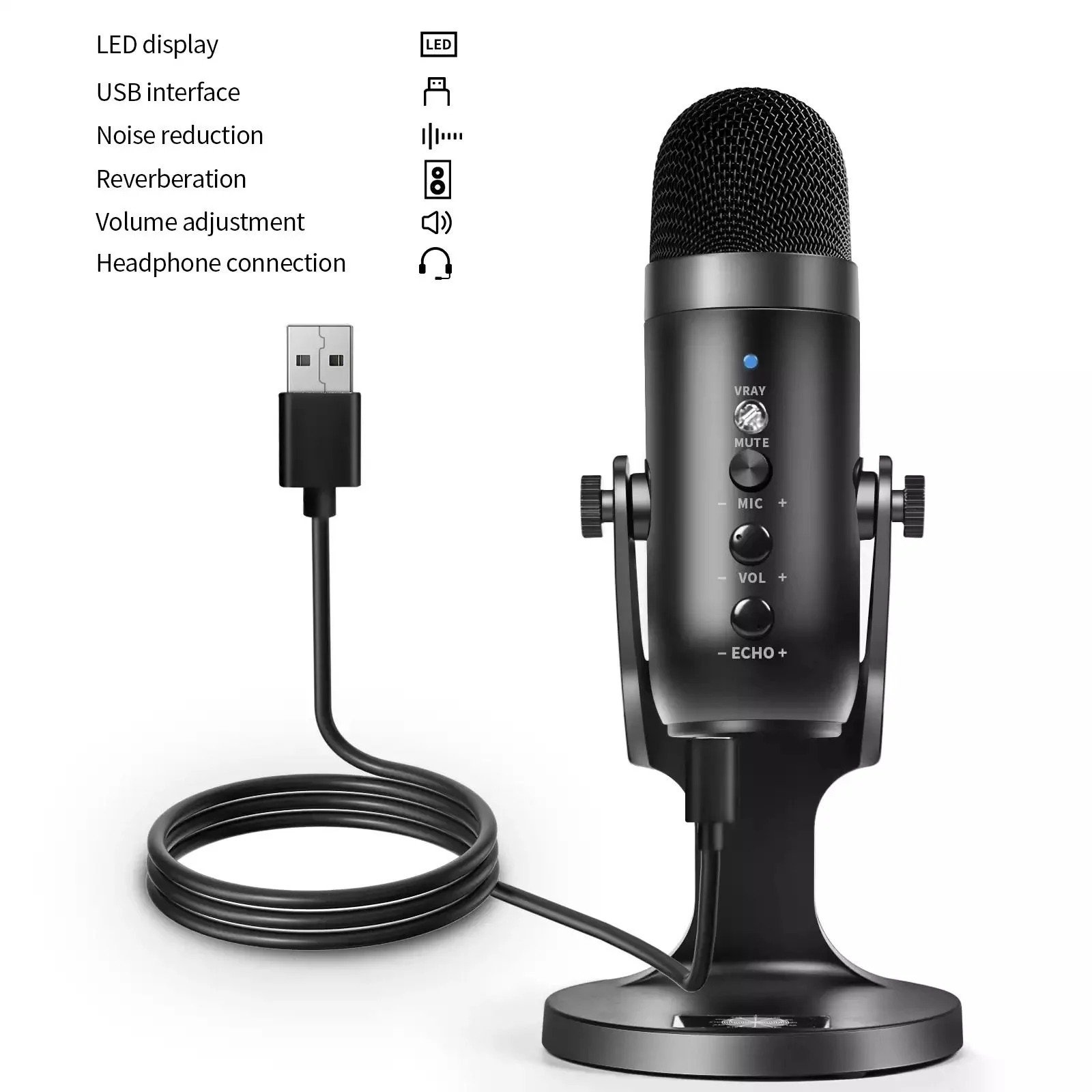 Jmary MC-PW8 USB Microphone