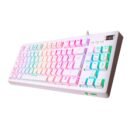 VSG Quasar TKL RGB White Switch Brown