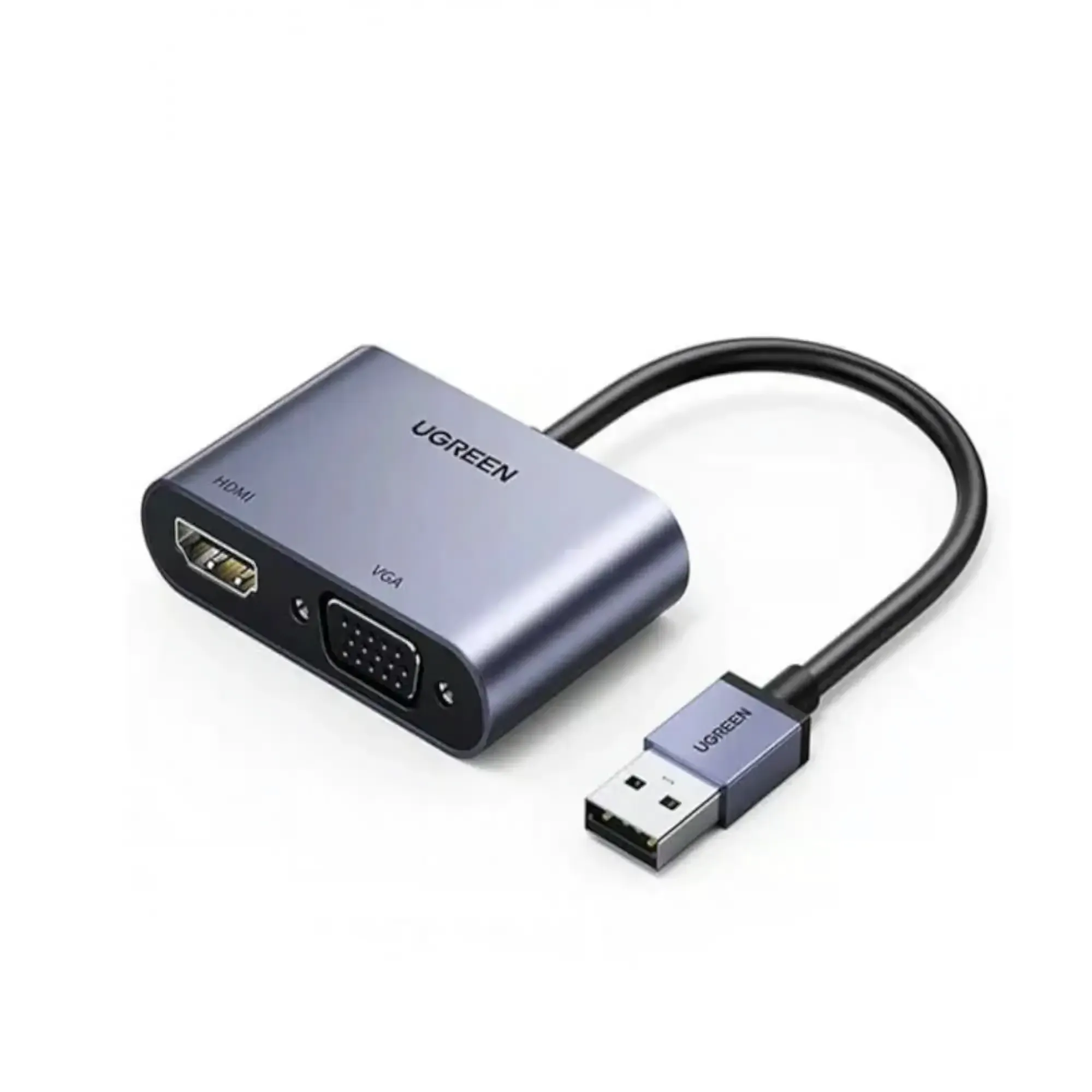 UGREEN USB 3.0 to HDMI+VGA converter Supported Dual-screen display(same screen)
