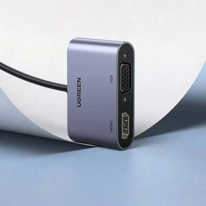 UGREEN USB 3.0 to HDMI+VGA converter Supported Dual-screen display(same screen)