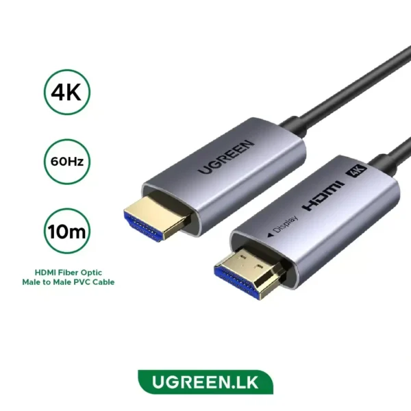 UGREEN 10 meter HDMI 4K Fiber Optic Cable