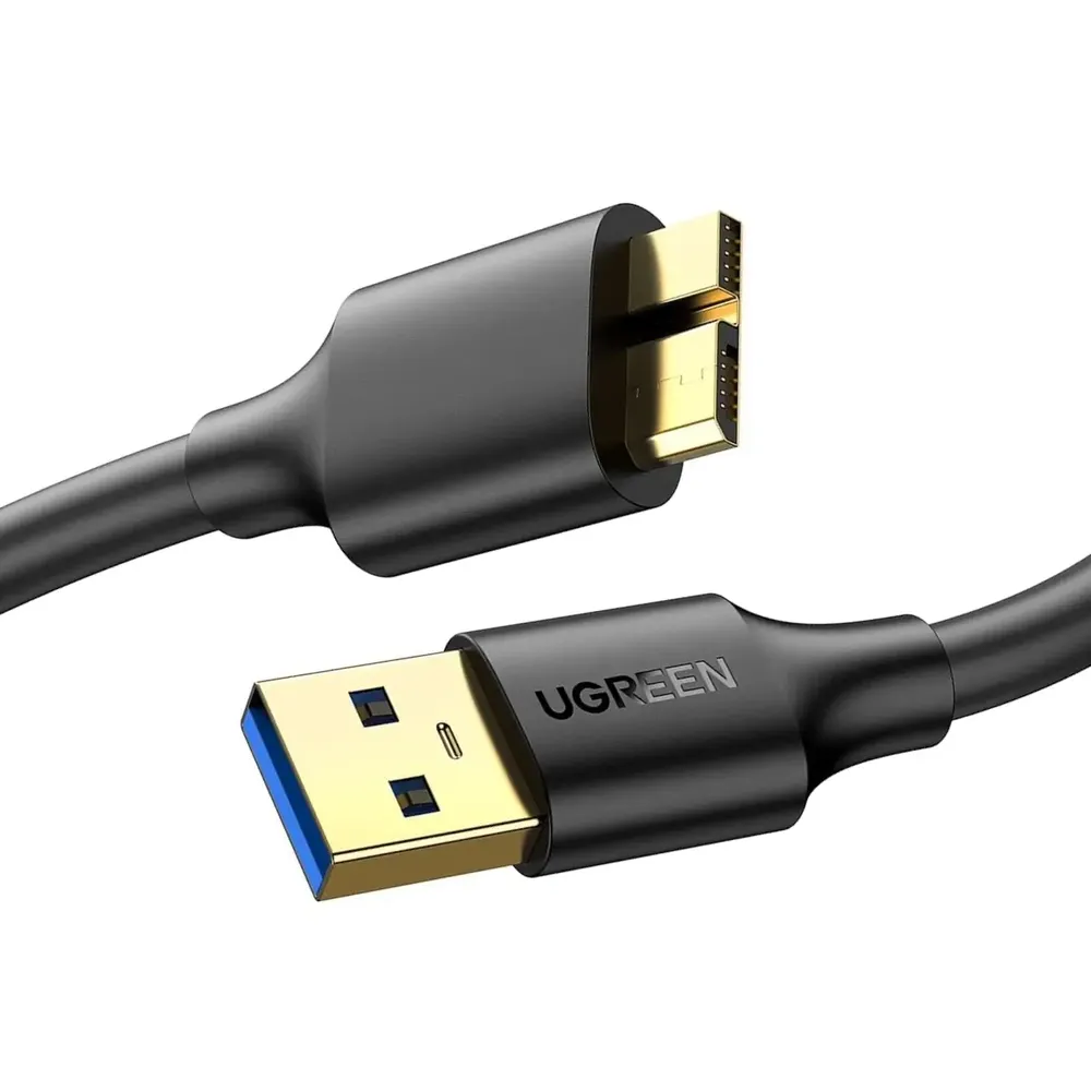 UGREEN USB 3.0 A Male To Micro USB 3.0 Male Cable Black 1M