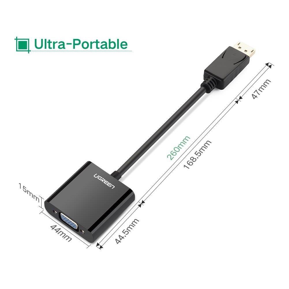 UGREEN DP Male To VGA Female Converter 1080P @ 60Hz