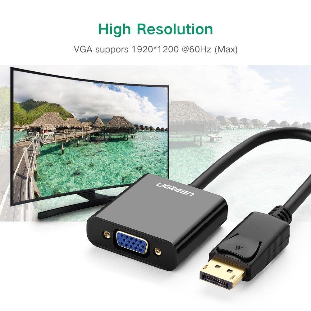 UGREEN DP Male To VGA Female Converter 1080P @ 60Hz