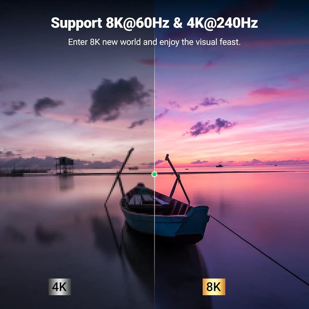 UGREEN HDMI 8K Female to Female Adapter For Extension 8k@60Hz Without chip
