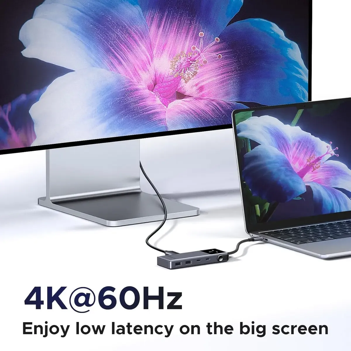UGREEN 35998 Uno 6-in-1 USB-C Hub with 10Gbps USB-C & USB-A Data Ports 4K@60Hz HDMI (6 IN 1)