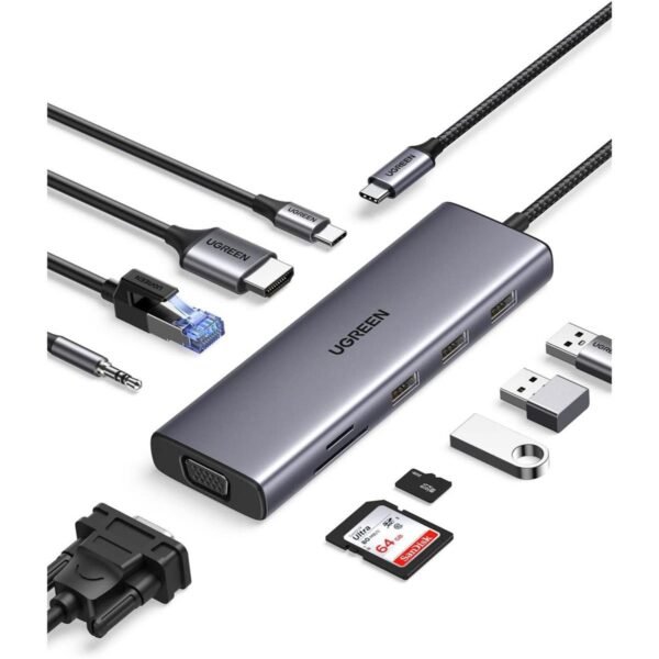 UGREEN USB-C Multifunction Adapter (10-in-1)