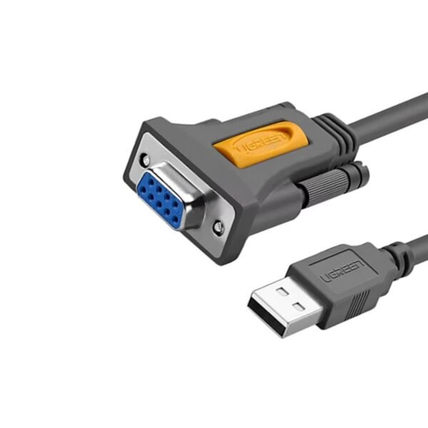 UGREEN USB 2.0 A To DB9 RS-232 Female Adapter Cable 1.5m